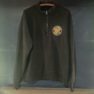 Columbus Crew Black 1/4 Zip Up Men's Sweater